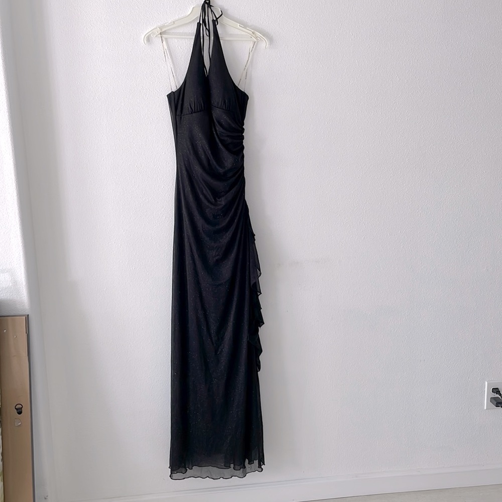 Sparkly black dress